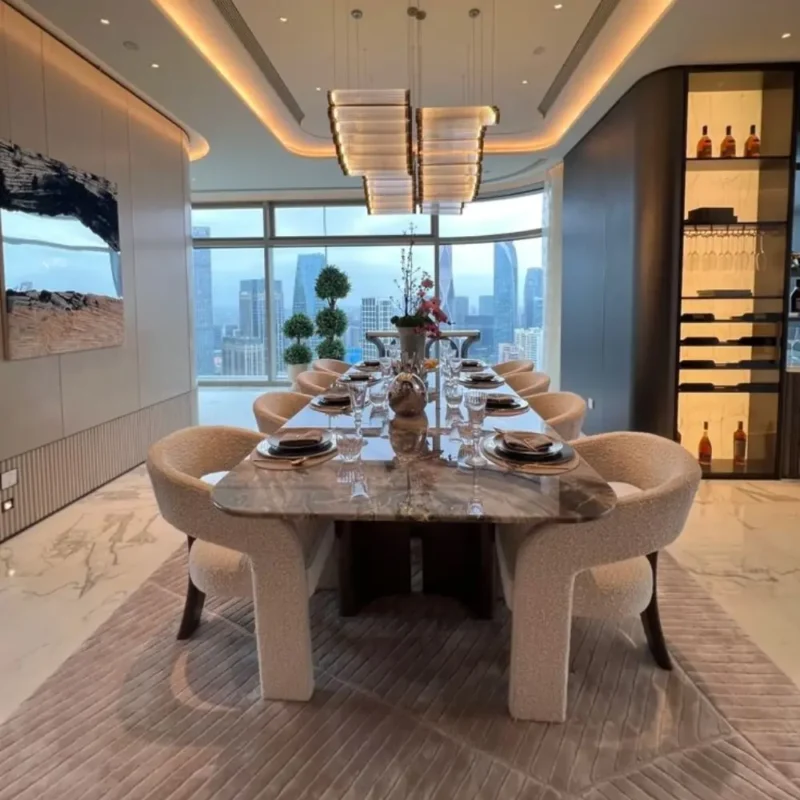 Dubai dining room interior concept
