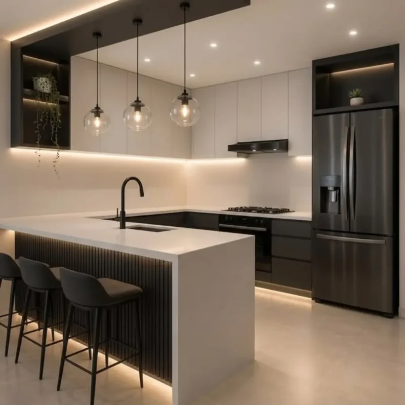 Modern Dubai kitchen design concept
