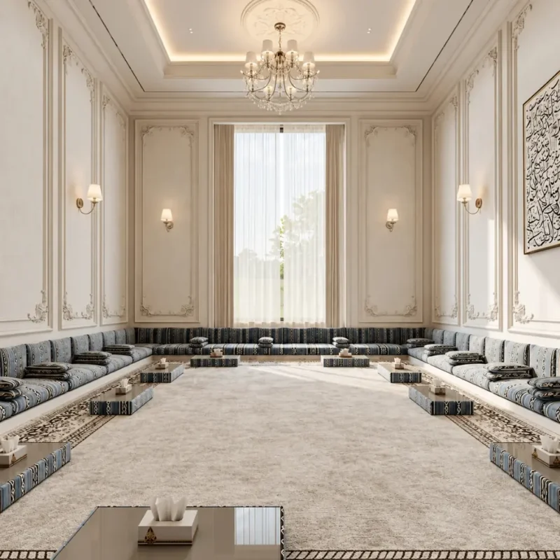 Dubai majlis interior design concept