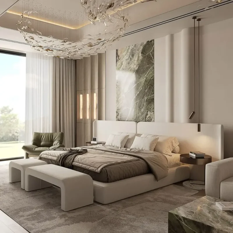 Dubai master bedroom interior design